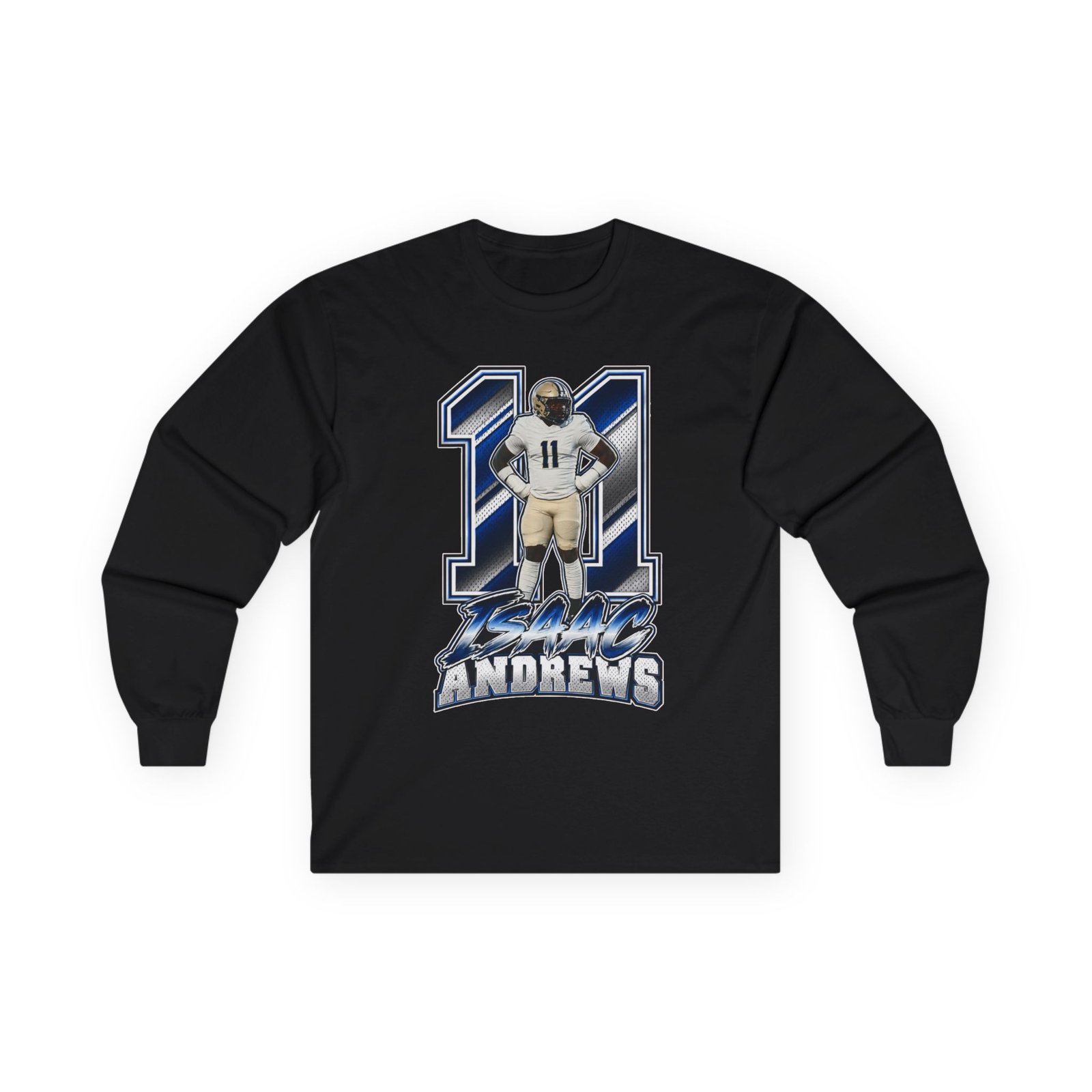 Isaac Andrews   Unisex Cotton Long Sleeve Tee - Image 1