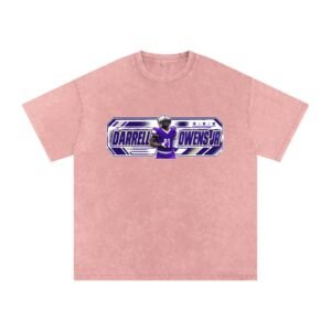 Darrell owens jr Snow Washed Oversized TEE - Image 5