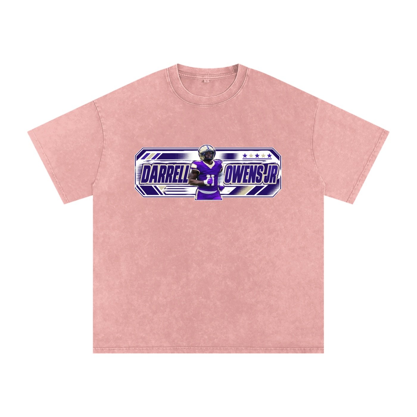 Darrell owens jr Snow Washed Oversized TEE - Image 5
