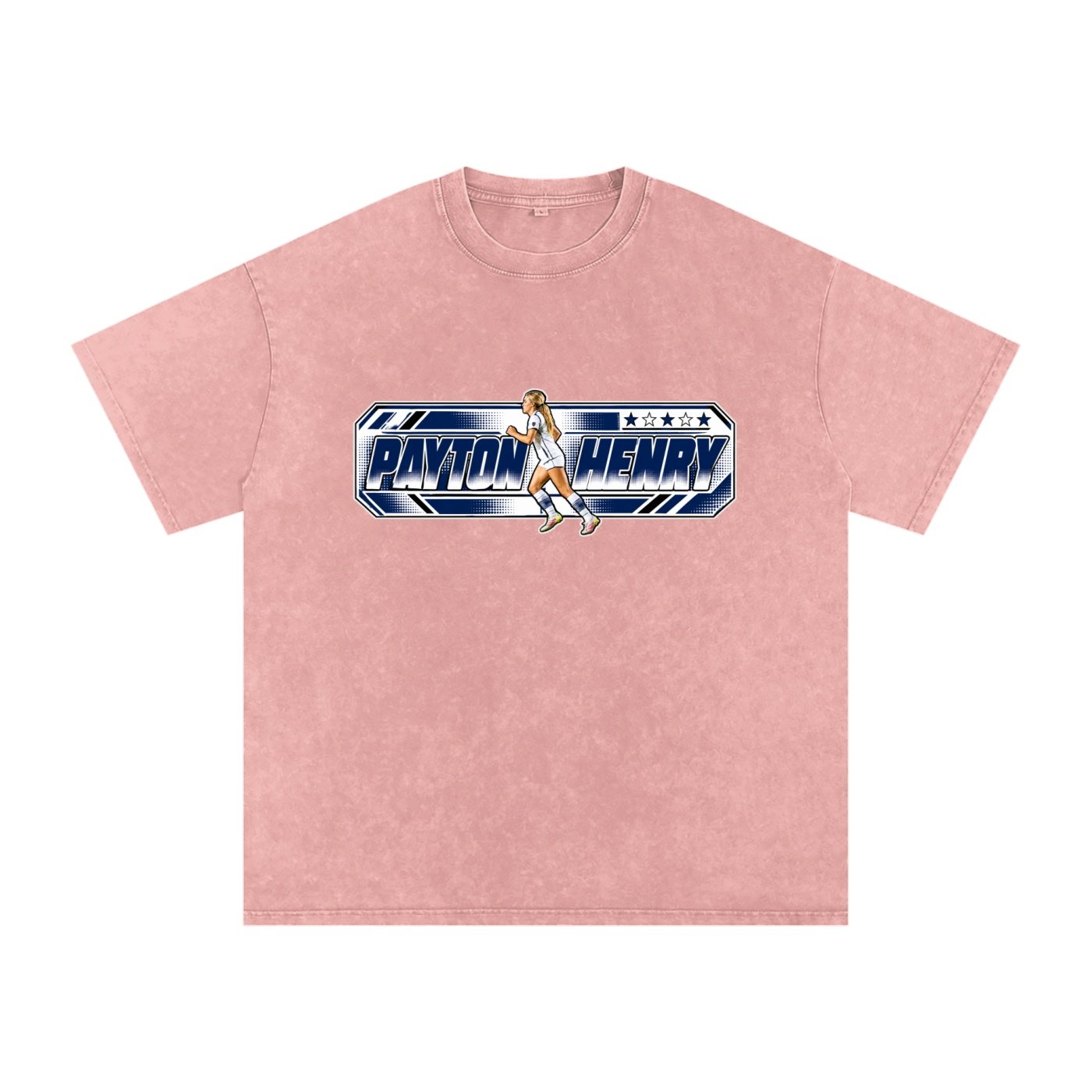 Payton Henry   Snow Washed Oversized TEE - Image 5