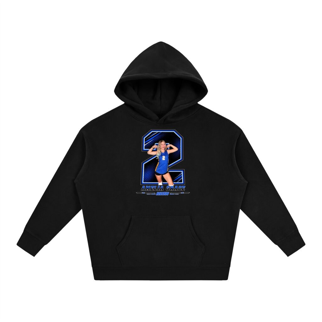 Amelia Grace Oversize Fleeced Hoodie