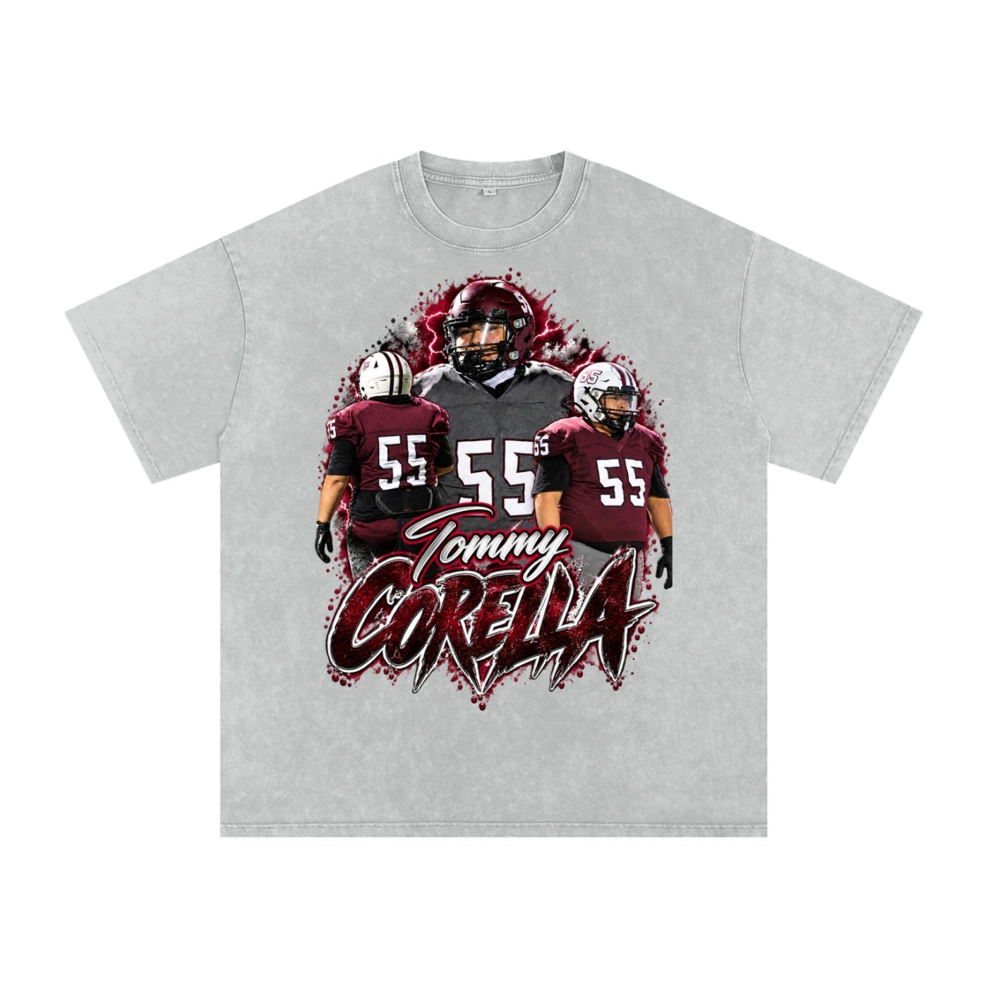 Tommy Corella Snow Washed Oversized TEE - Image 3