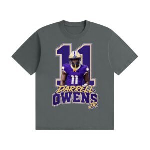 Darrell owens jr Unisex Cotton T-Shirt - Image 5