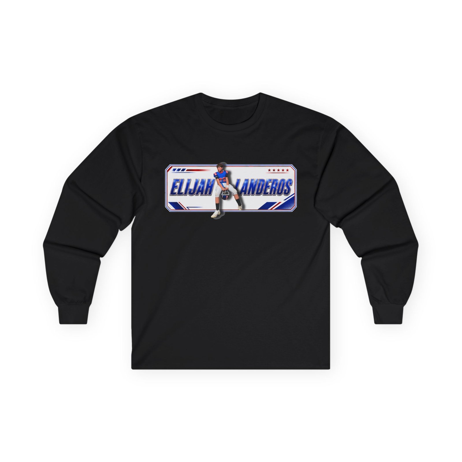 Elijah Landeros Unisex Cotton Long Sleeve Tee - Image 1