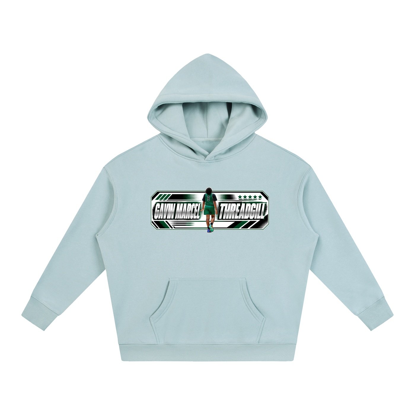 Gavin Marcel Threadgill  Oversize Fleeced Hoodie - Image 3