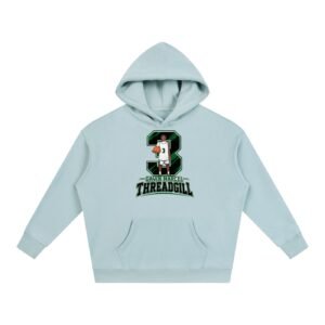 Gavin Marcel Threadgill Oversize Fleeced Hoodie - Image 3