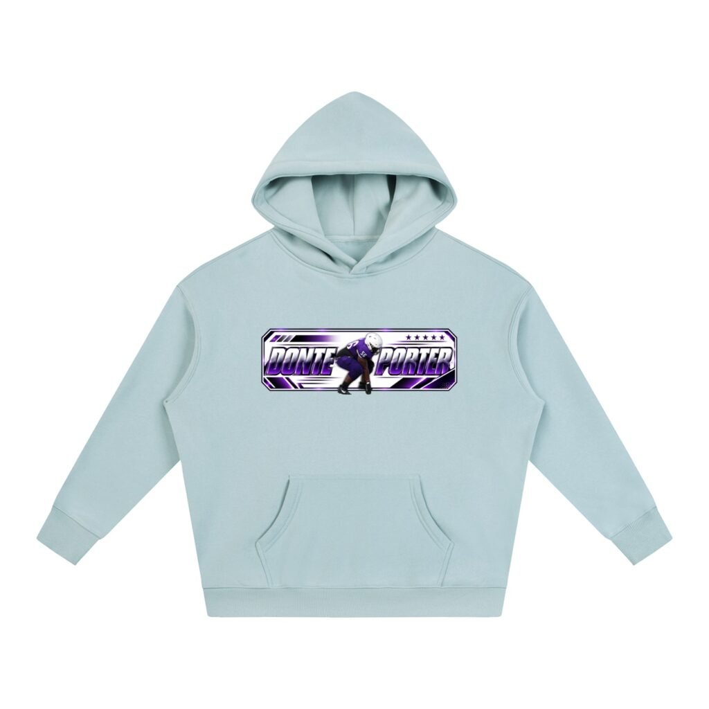 Donte Porter ll Oversize Fleeced Hoodie