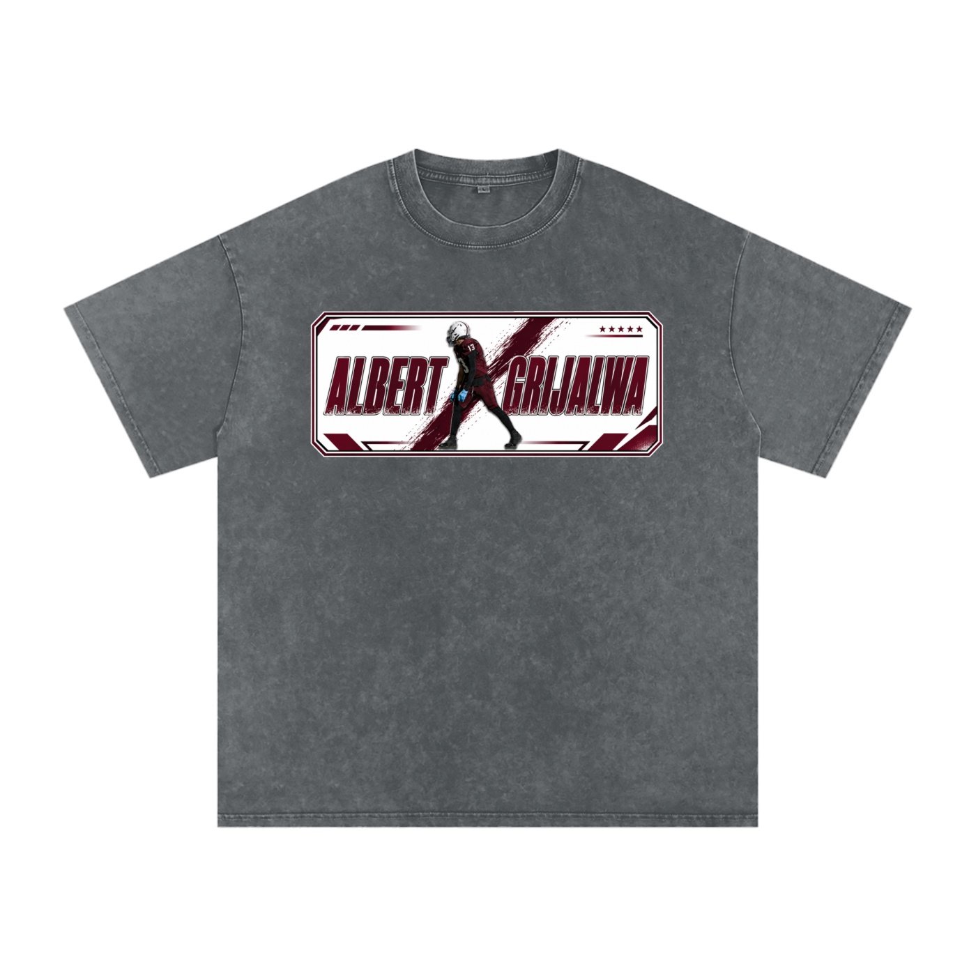 Albert Grijalva  Snow Washed Oversized TEE - Image 4