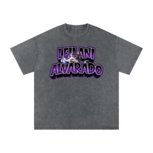 Leilani Alvarado Snow Washed Oversized TEE - Image 4