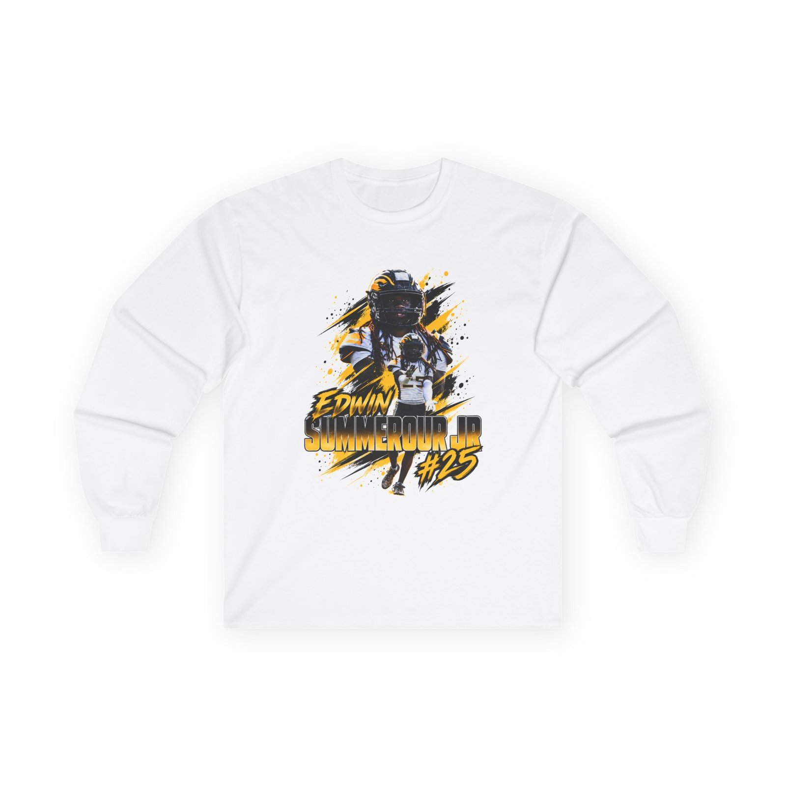 Edwin summerour jr Unisex Cotton Long Sleeve Tee - Image 2