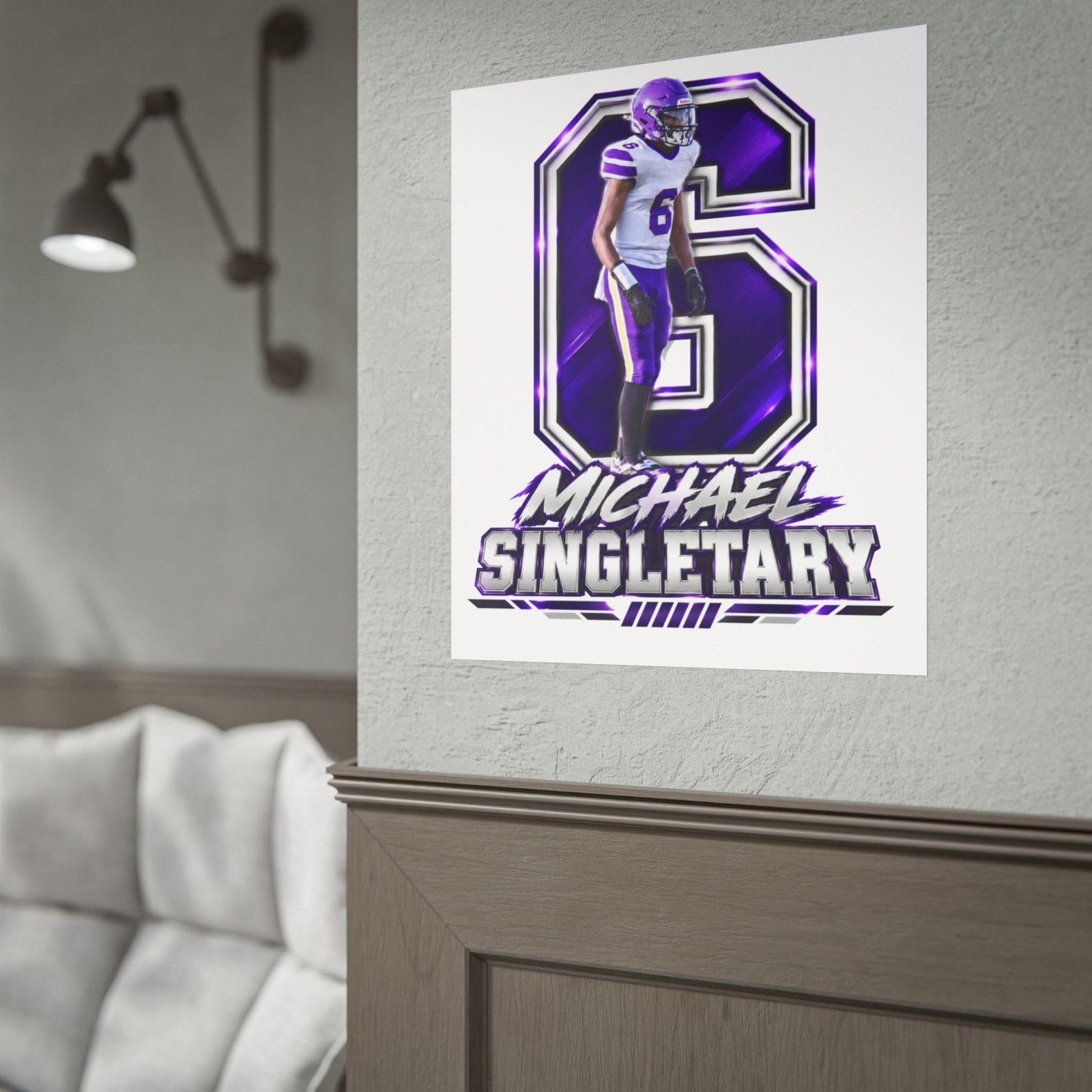 Michael Singletary Posters - Image 2