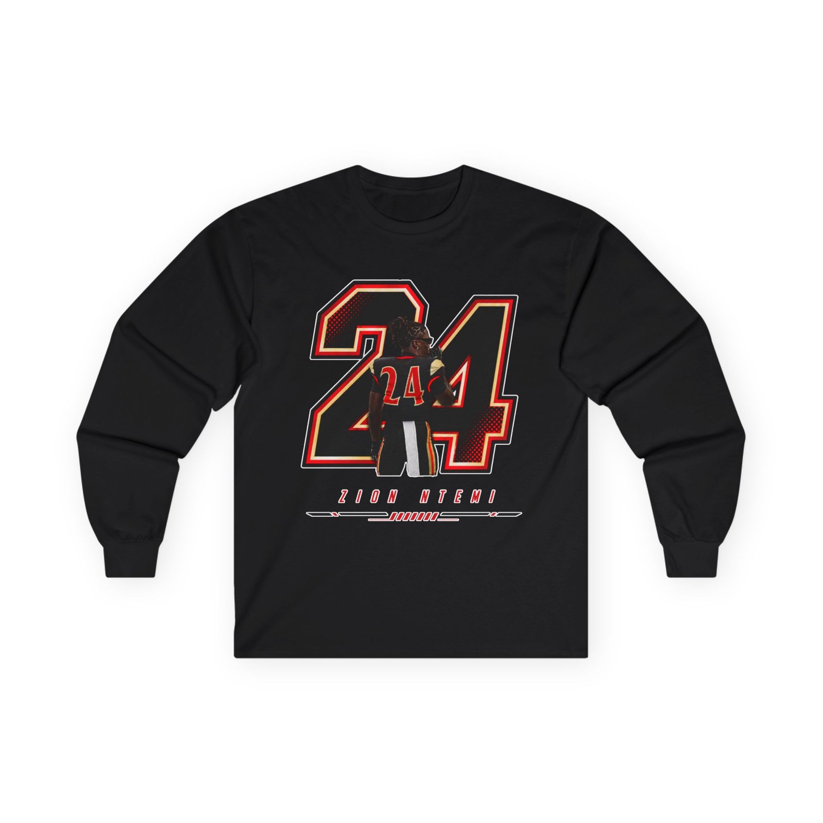 Zion Ntemi Unisex Cotton Long Sleeve Tee - Image 1