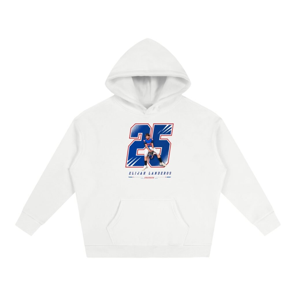Elijah Landeros Oversize Fleeced Hoodie