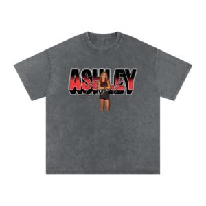 Ashley Boswell Snow Washed Oversized TEE - Image 4