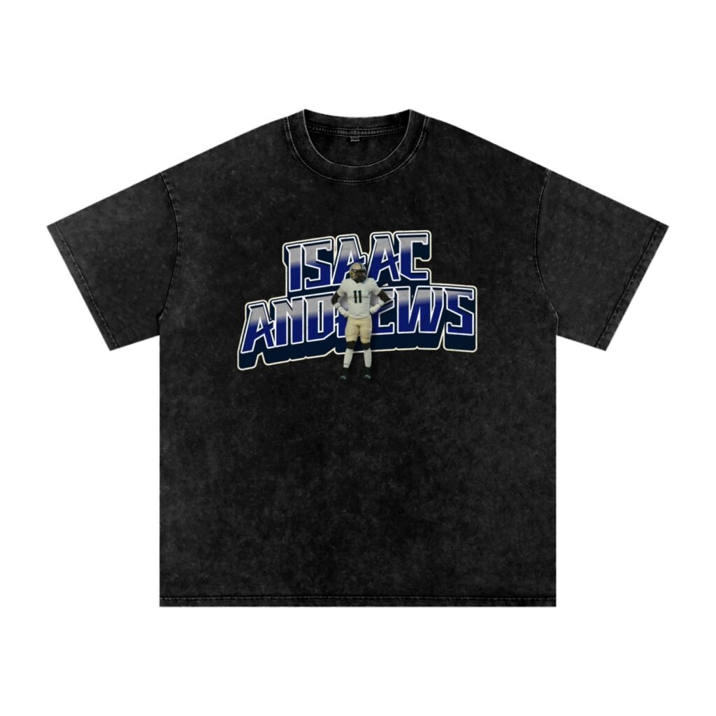 Isaac Andrews Snow Washed Oversized TEE