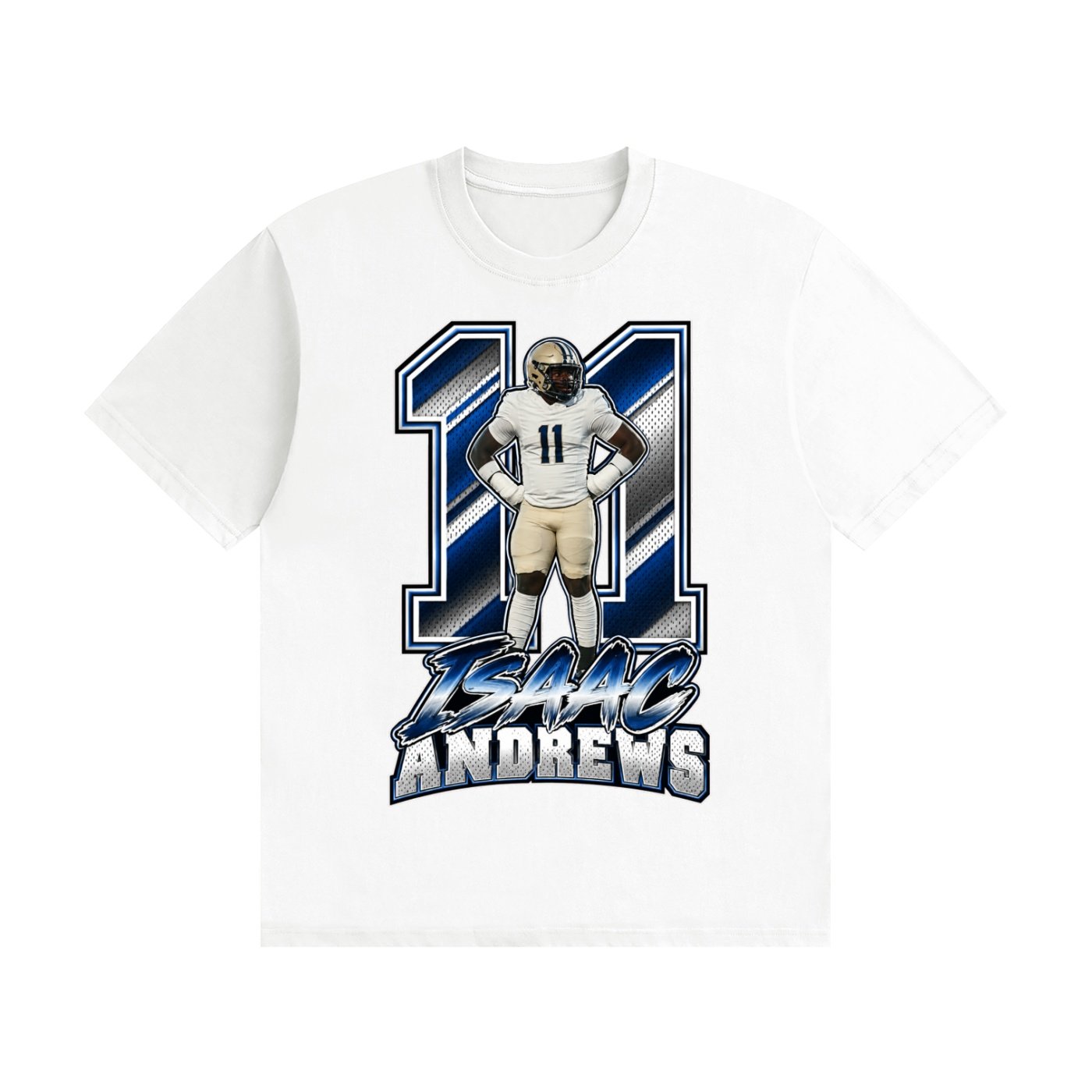 Isaac Andrews  Unisex Cotton T-Shirt - Image 2