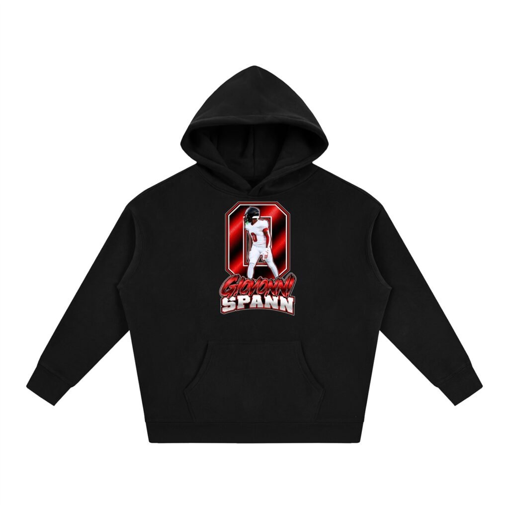 Giovonni Spann Oversize Fleeced Hoodie