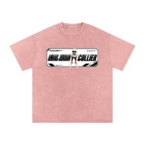 Amias Jordan collier Snow Washed Oversized TEE - Image 5