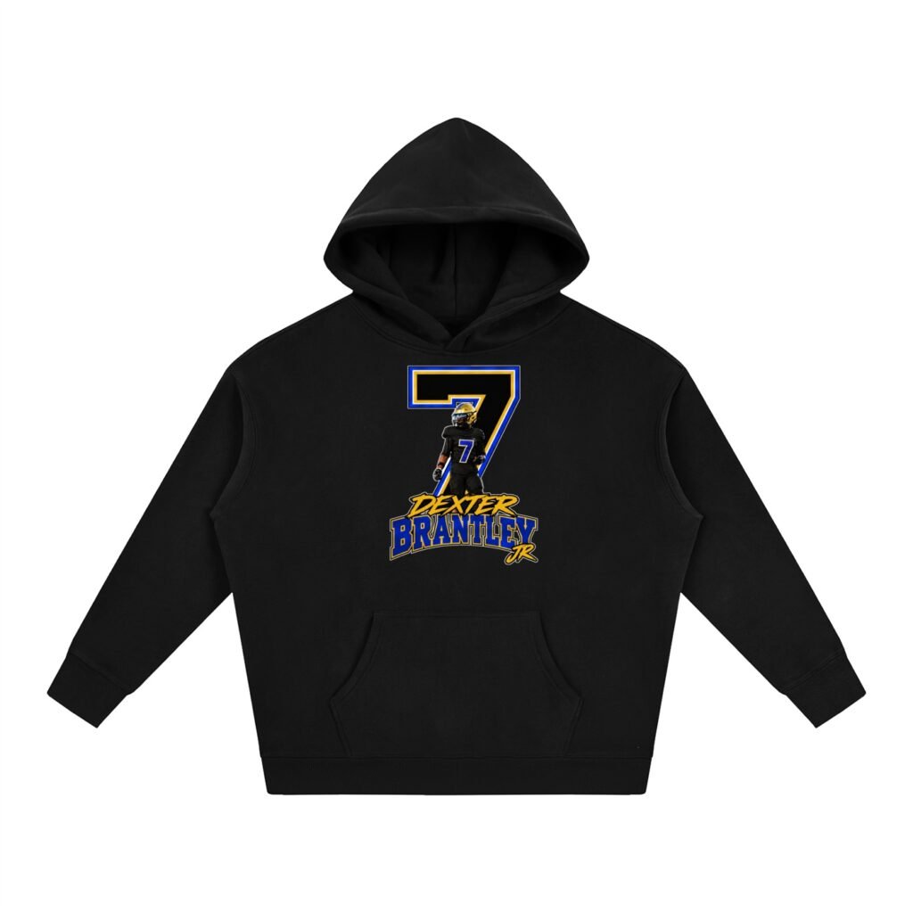 Dexter Brantley Jr, Oversize Fleeced Hoodie
