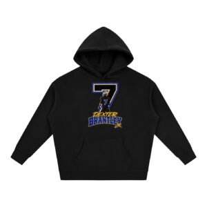 Dexter Brantley Jr, Oversize Fleeced Hoodie - Image 1