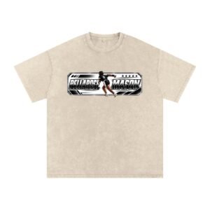 Bellarose Mason Snow Washed Oversized TEE - Image 2