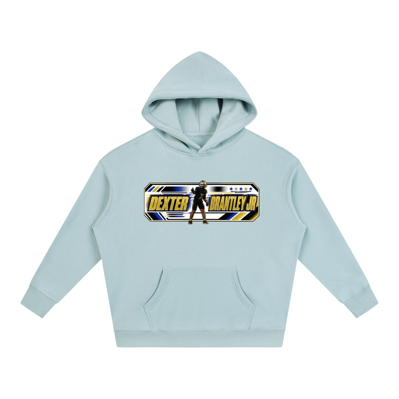 Dexter Brantley Jr,  Oversize Fleeced Hoodie - Image 3