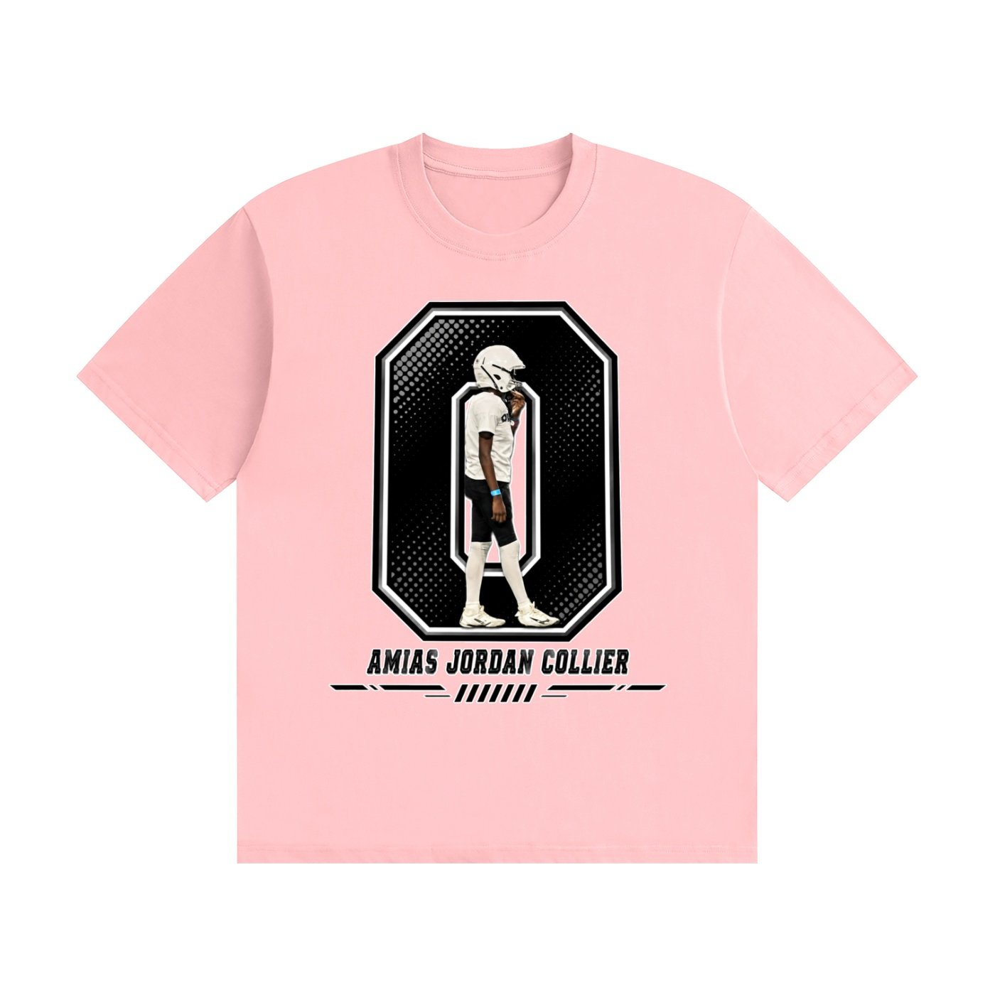 Amias Jordan collier Unisex Cotton T-Shirt - Image 4