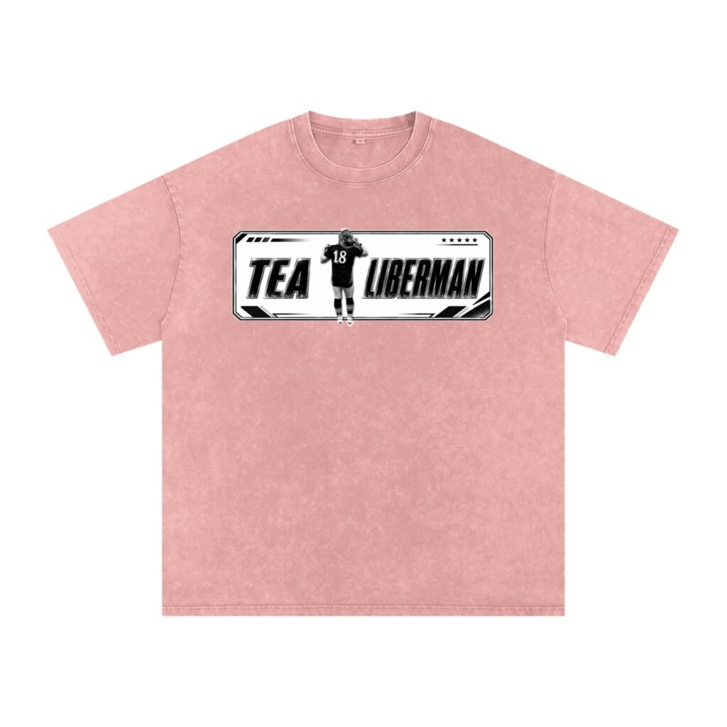 Tèa Liberman Snow Washed Oversized TEE