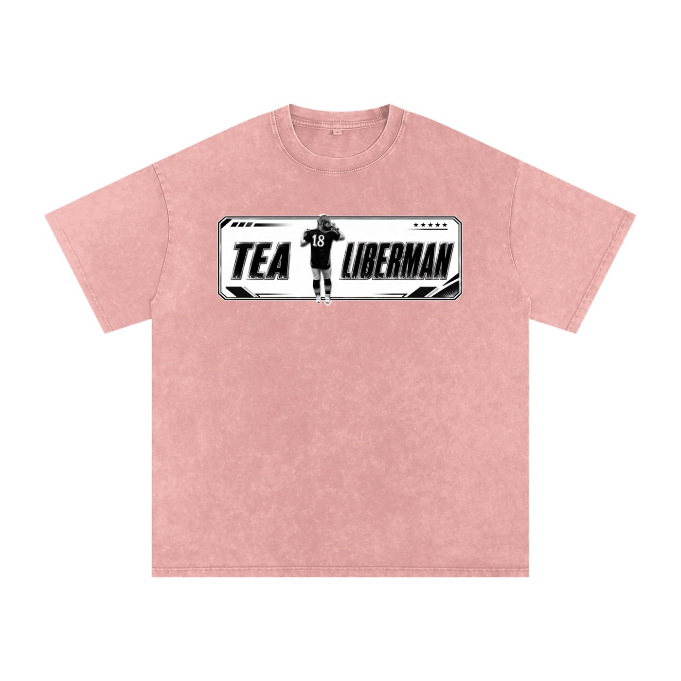Tèa Liberman Snow Washed Oversized TEE - Image 5