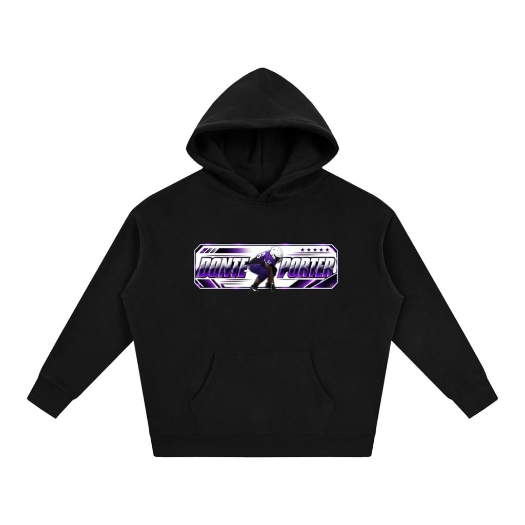 Donte Porter ll Oversize Fleeced Hoodie