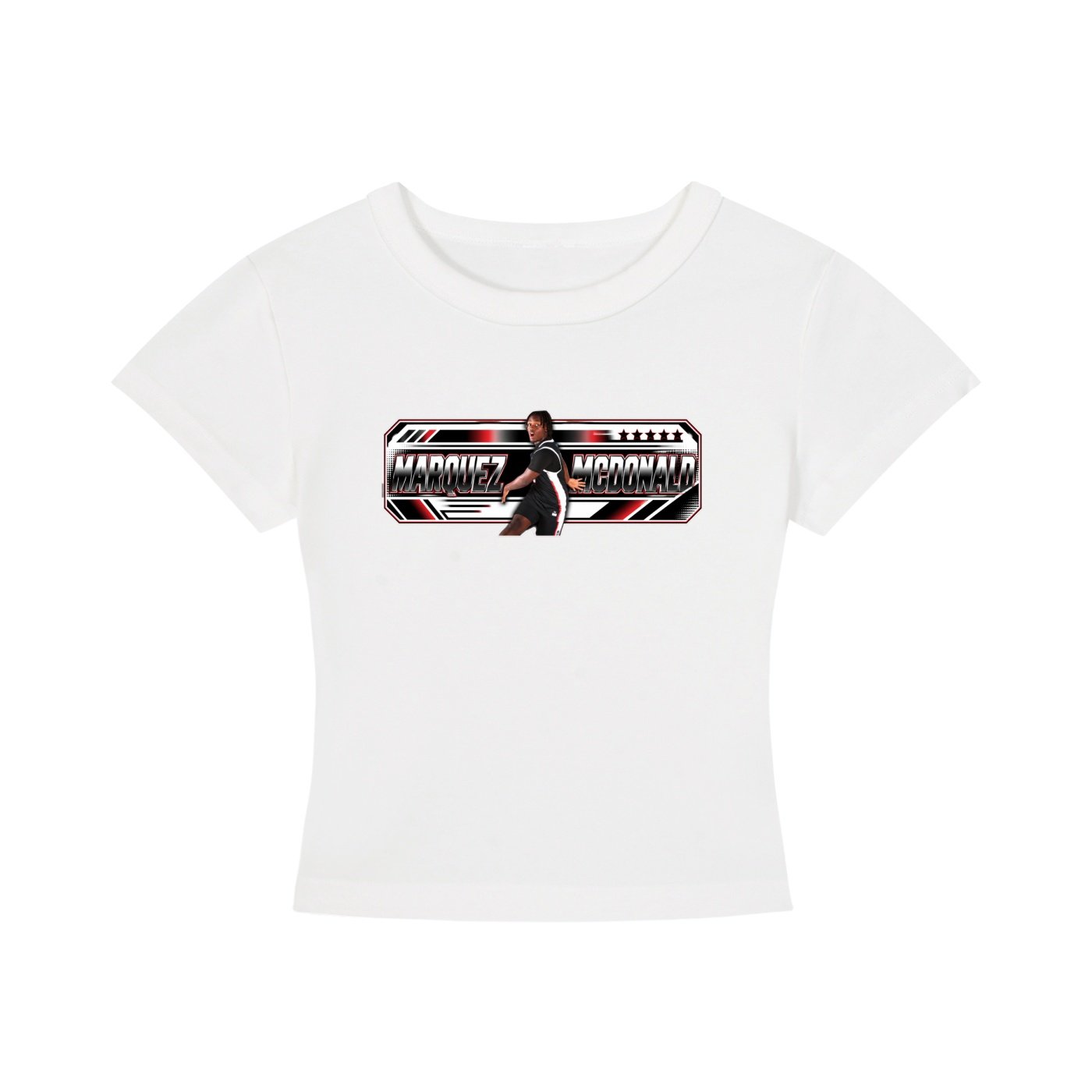 Marquez Mcdonald  Women's CropTop - Image 2