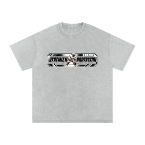 Jeremiah Robertson  Snow Washed Oversized TEE - Image 5