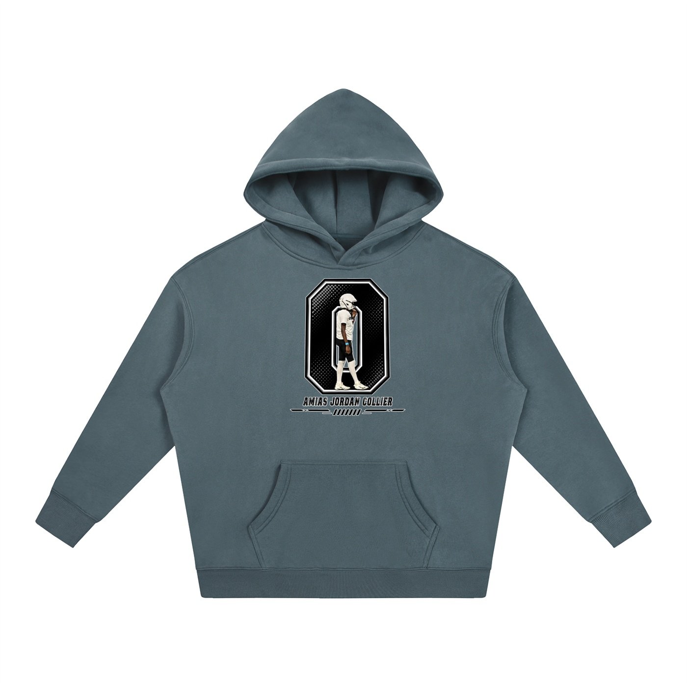 Amias Jordan collier Oversize Fleeced Hoodie - Image 4