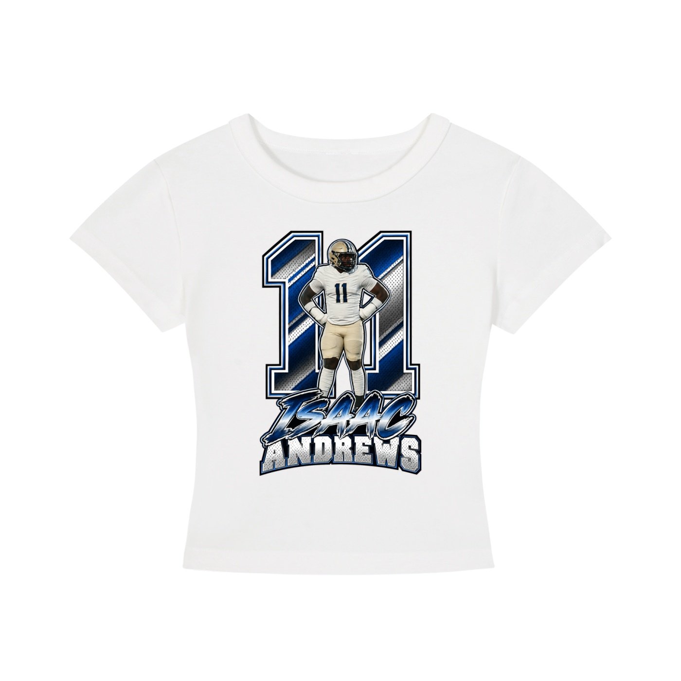 Isaac Andrews  Women's CropTop - Image 2