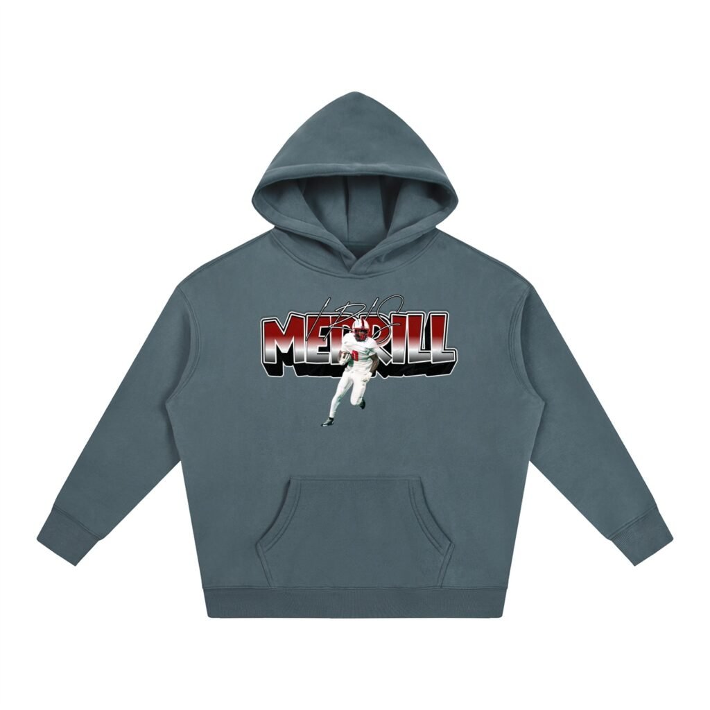 Iris Merrill Oversize Fleeced Hoodie