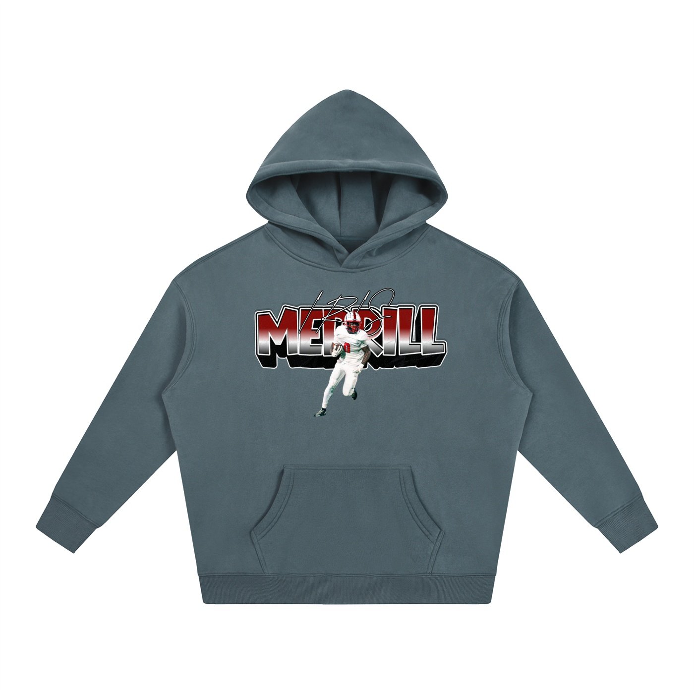 Iris Merrill  Oversize Fleeced Hoodie - Image 4