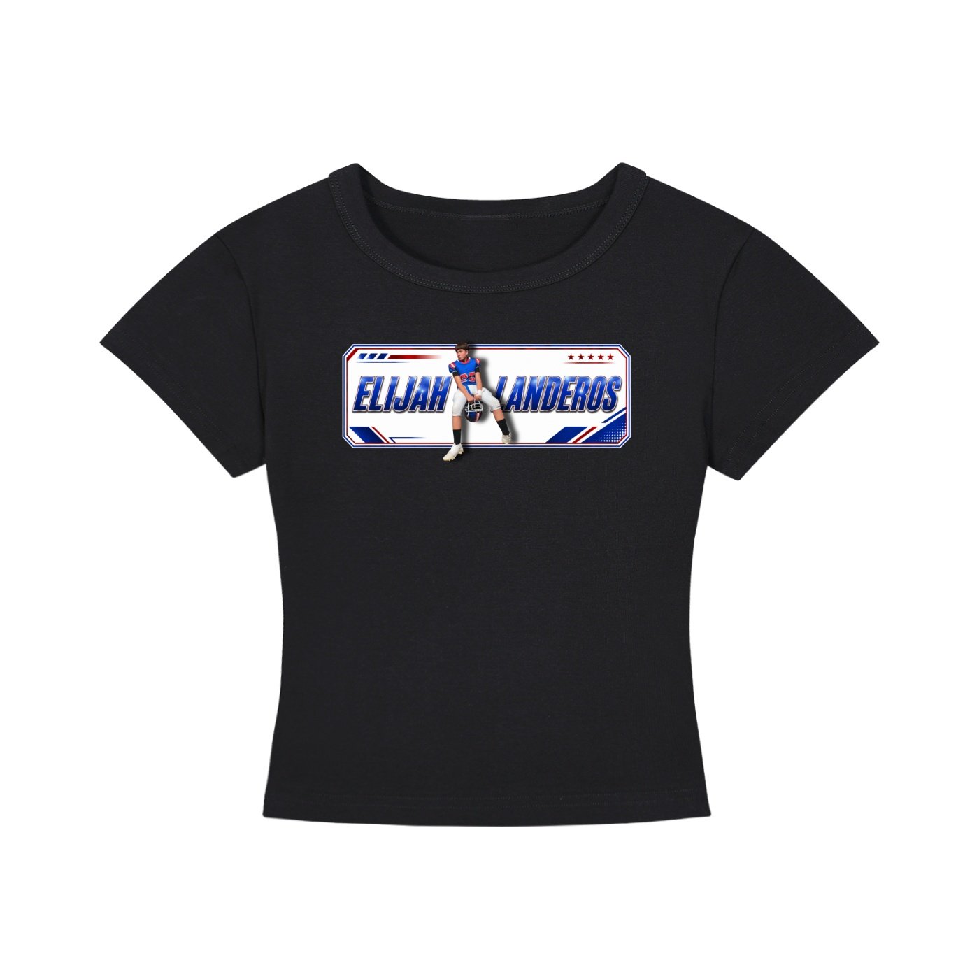 Elijah Landeros Women's CropTop - Image 1
