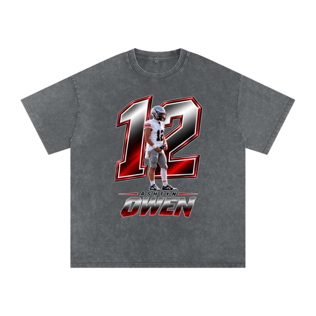Ashtyn Owen Snow Washed Oversized TEE