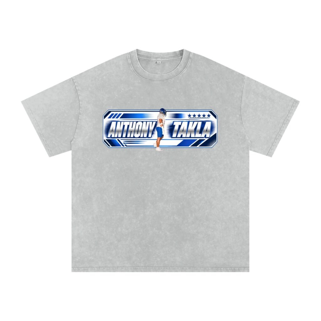 Anthony Takla Snow Washed Oversized TEE