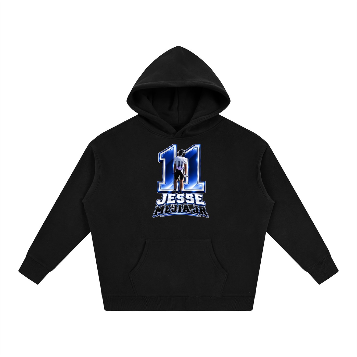 Jesse Mejia Jr  Oversize Fleeced Hoodie - Image 1