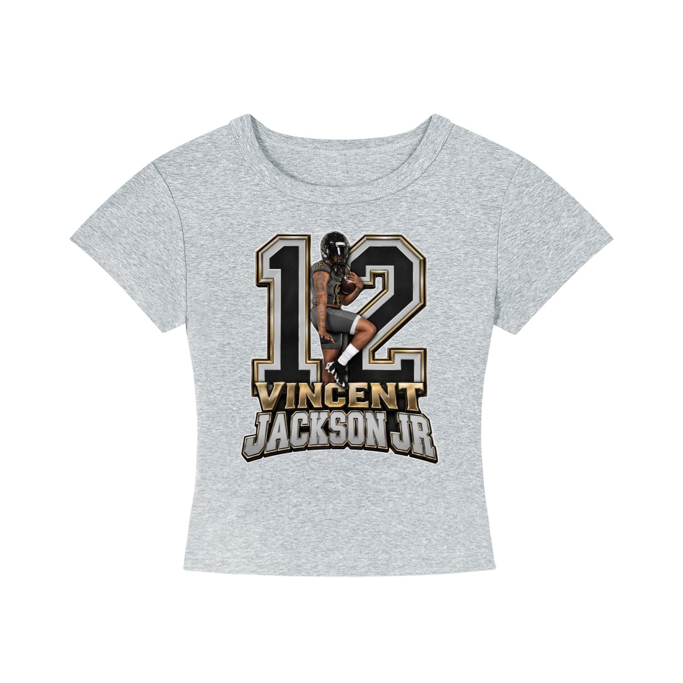 Vincent Jackson Jr Women's CropTop - Image 3