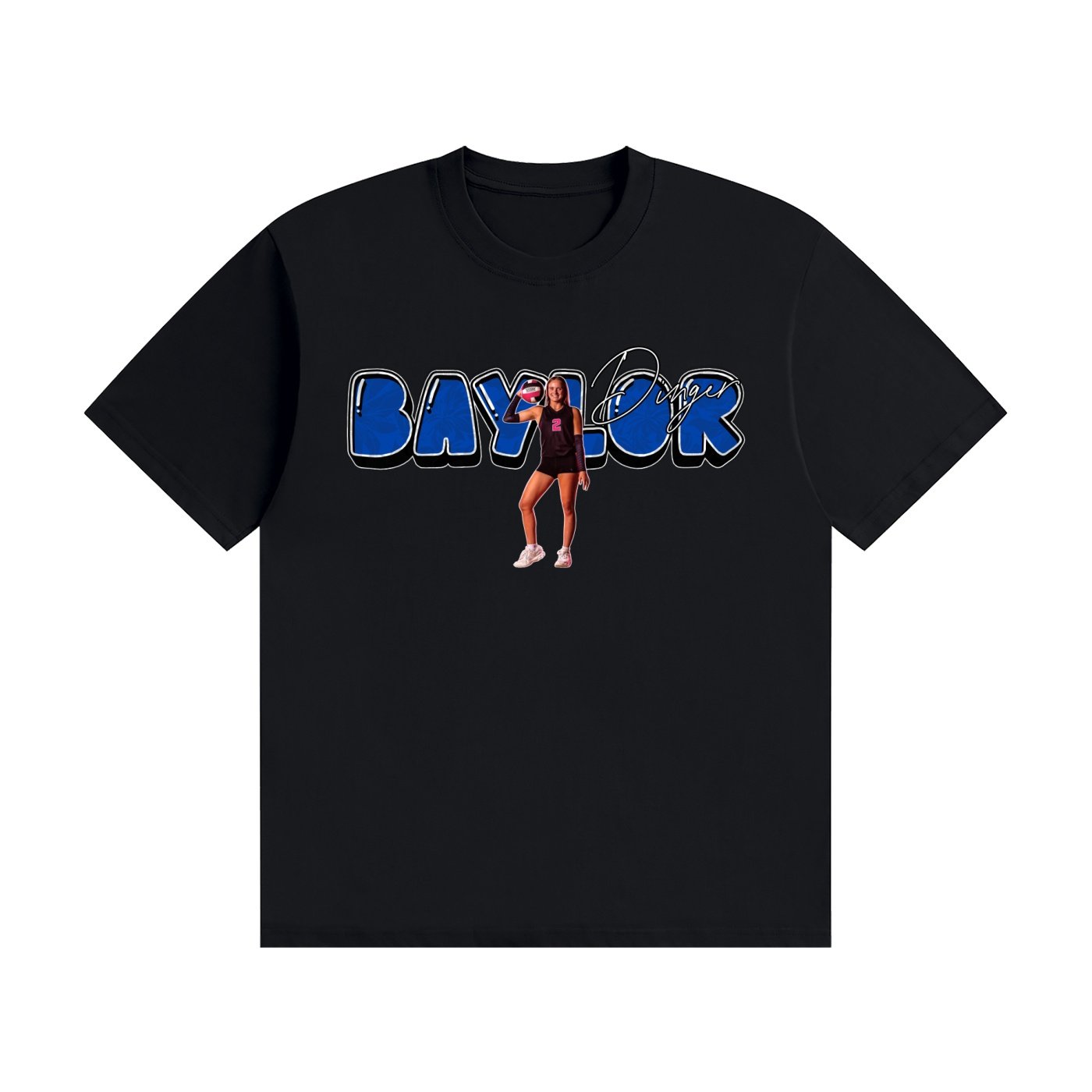 Baylor dinger Unisex Cotton T-Shirt - Image 1