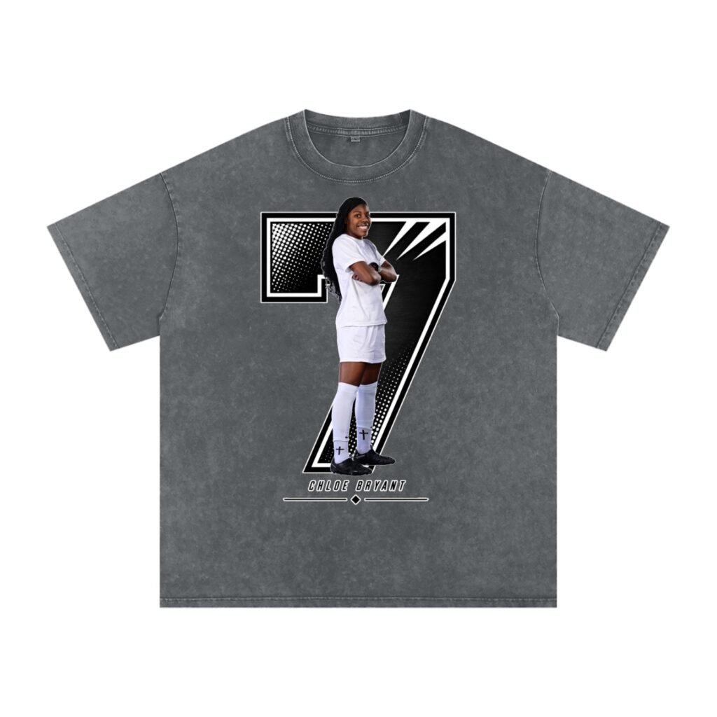 Chloe Bryant Snow Washed Oversized TEE