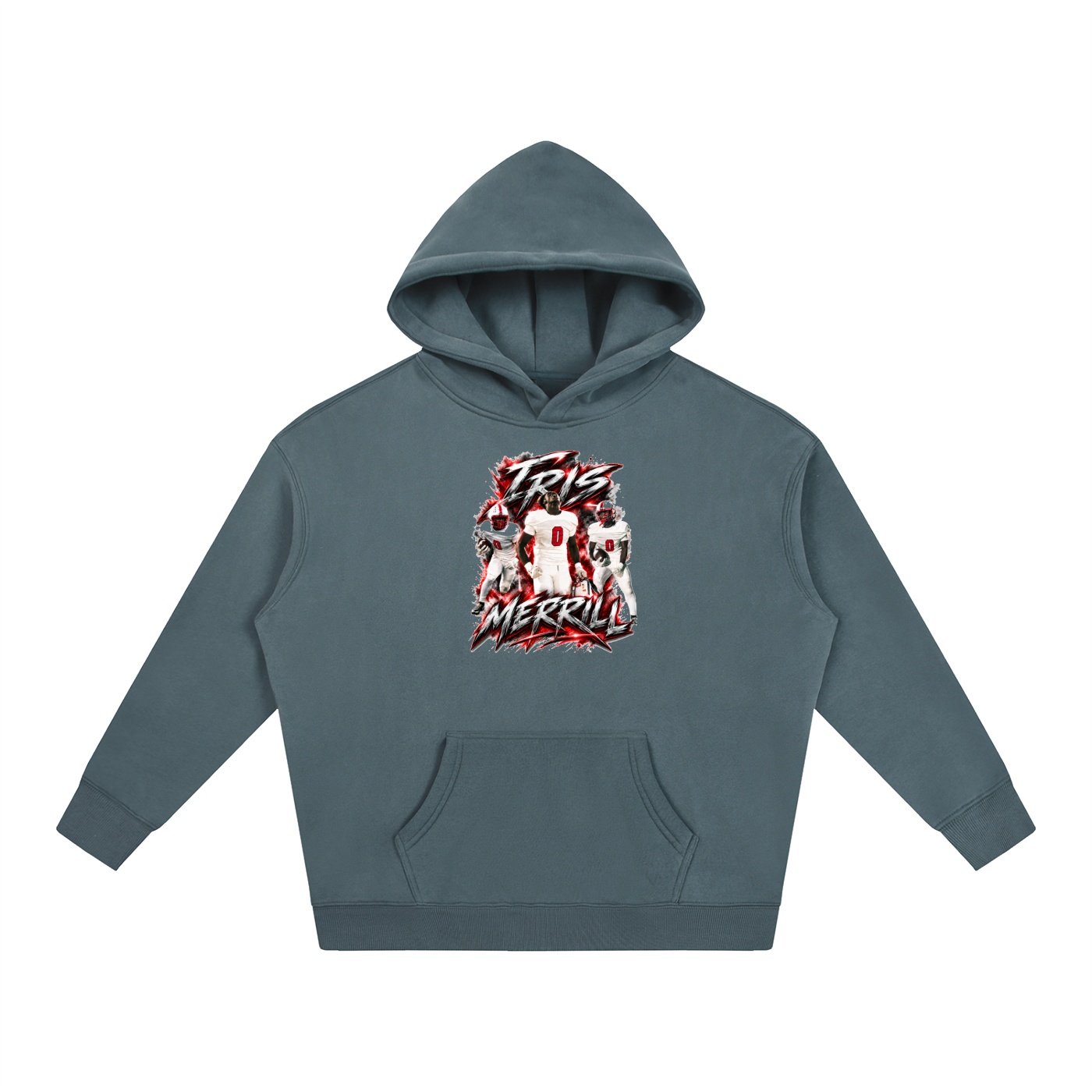 Iris Merrill Oversize Fleeced Hoodie - Image 4