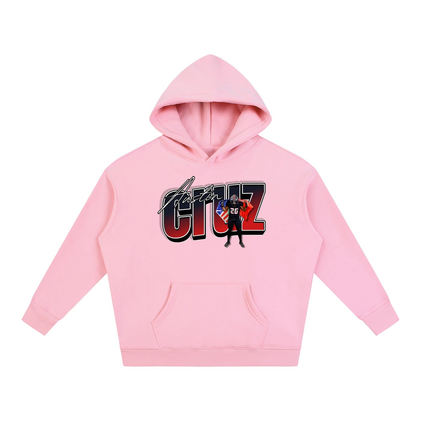 Austin Cruz Oversize Fleeced Hoodie - Image 5