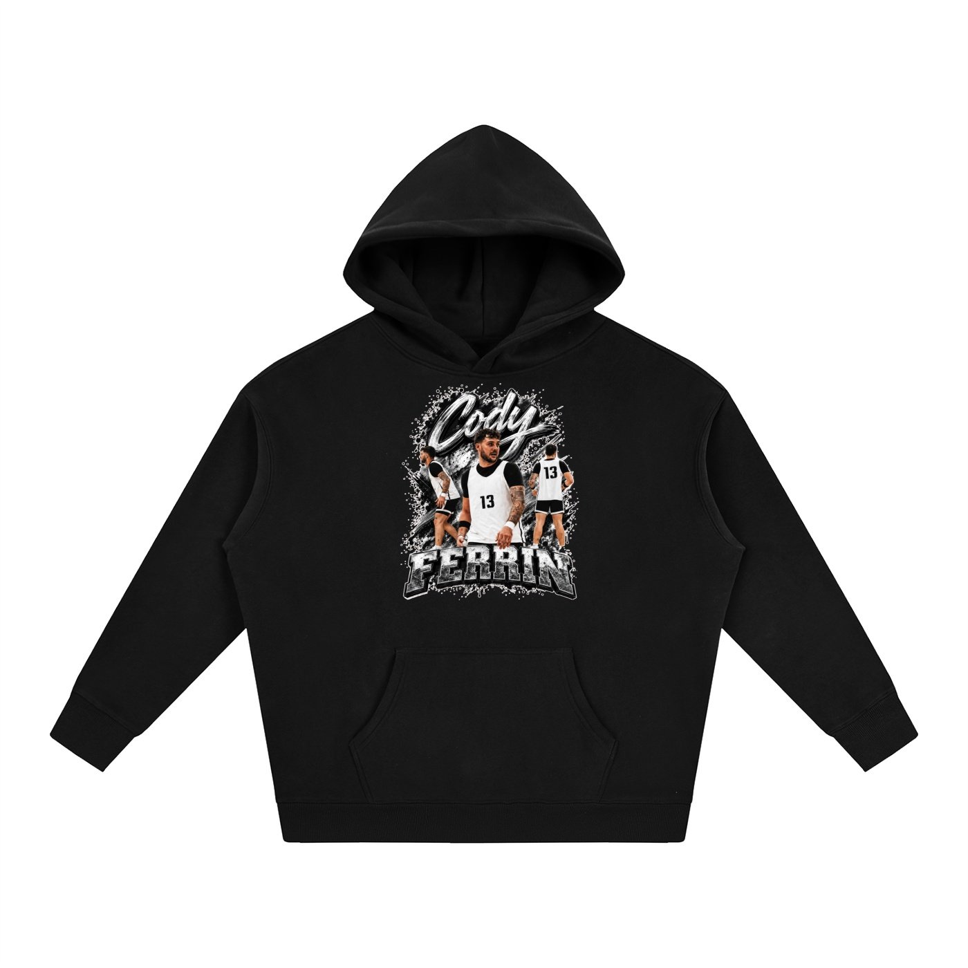 Cody Ferrin  Oversize Fleeced Hoodie - Image 1
