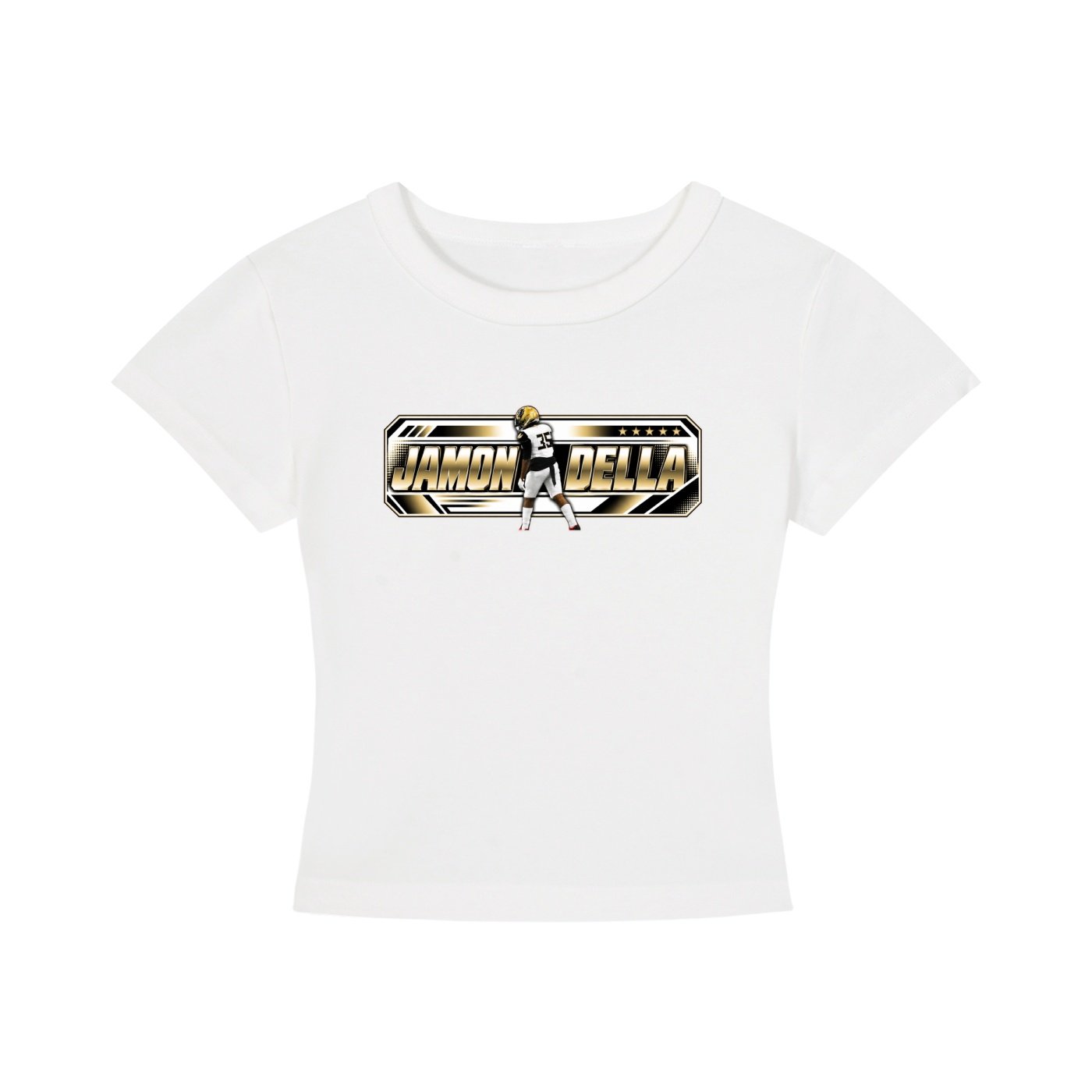 Jamon Della  Women's CropTop - Image 2