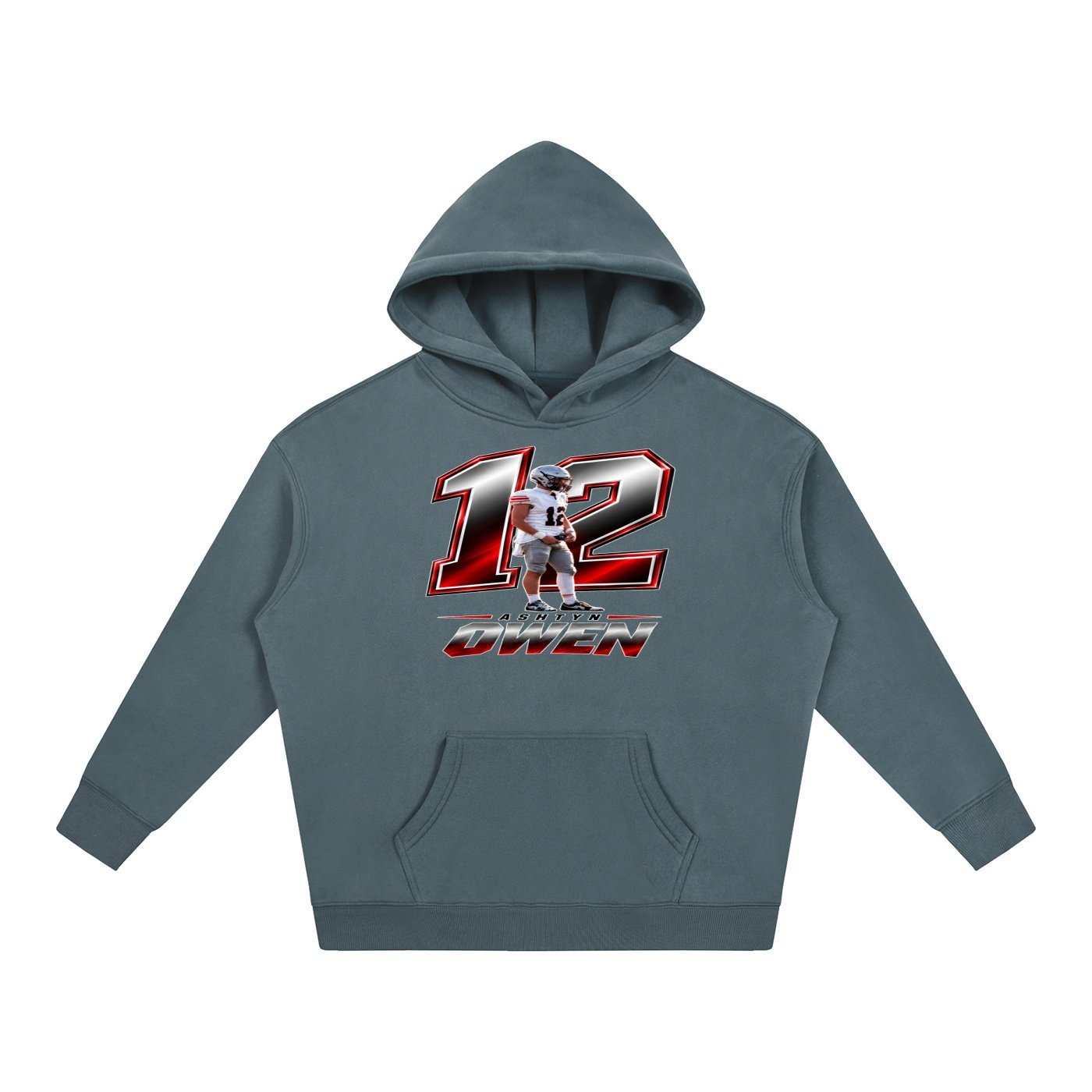 Ashtyn Owen Oversize Fleeced Hoodie - Image 4
