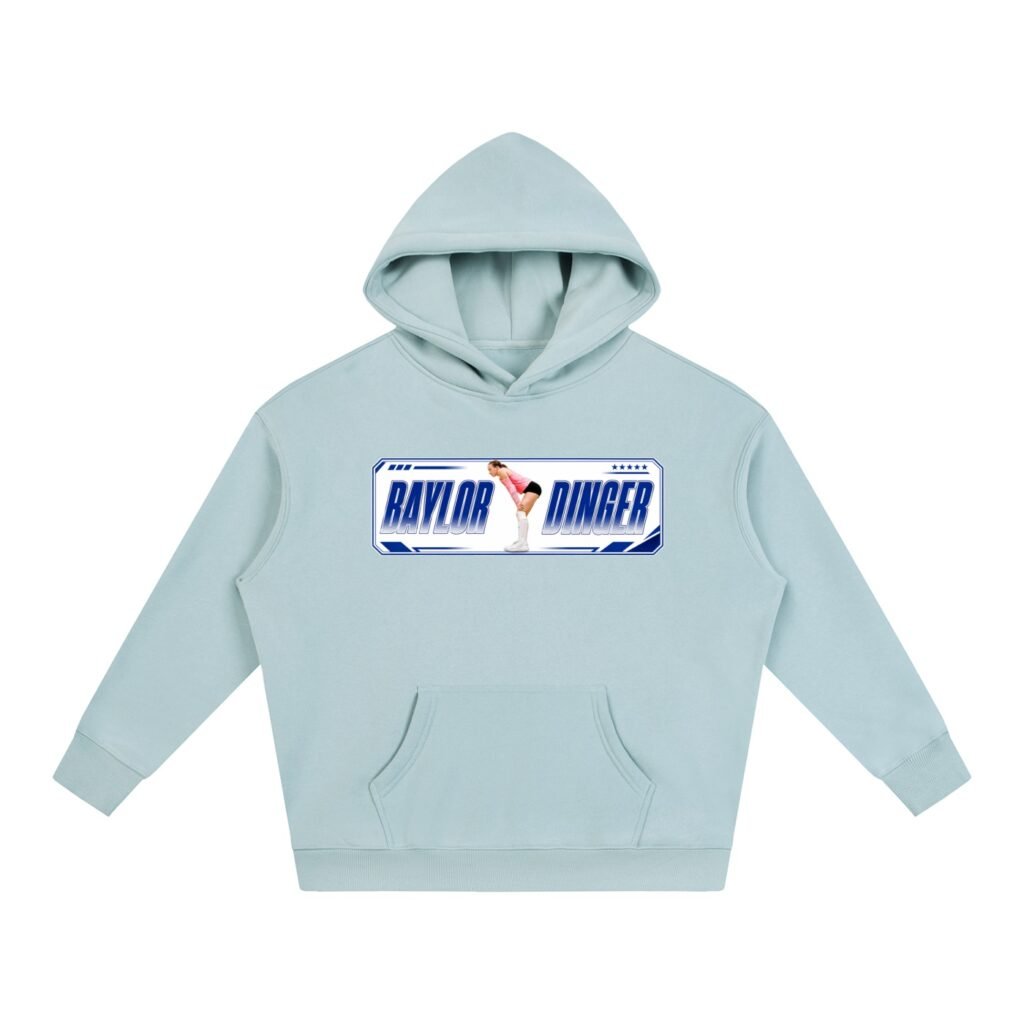 Baylor dinger Oversize Fleeced Hoodie