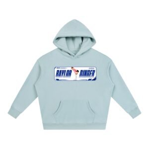 Baylor dinger Oversize Fleeced Hoodie - Image 3
